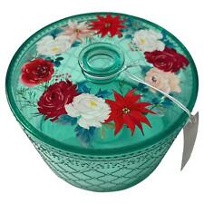 The Pioneer Woman Wishful Winter Round Holiday Treat Container Mint picture
