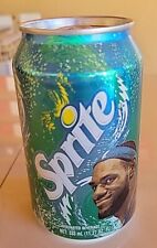 Rare And Vintage LEBRON JAMES SPRITE CAN NBA From Jamaica 🇯🇲 Air Filled  picture