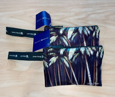 (2) NEW UNITED AIRLINES UA BODY CHRISTIE SHINN AMENITY KIT HAWAII FIRST CLASS picture