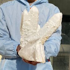 3490g Rare Large Natural White Candle Quartz Crystal Cluster Inner Mongolia picture