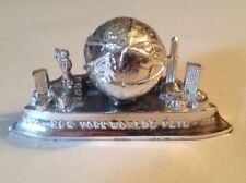NY World's Fair Unisphere Metal Half Circle Model / Paperweight (NYC, Skyline) picture