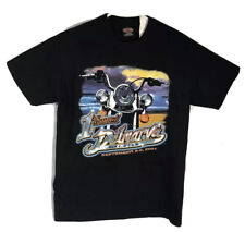 Vintage Harley Davidson Men’s M T-Shirt Made In USA Hanes Black Size Large 2001 picture
