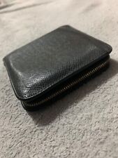 Authentic Louis Vuitton Taiga Leather Mens Zip Around Bifold Wallet picture