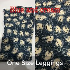 LuLaRoe one size OS leggings brand new BN 2017 Vintage Disney rare print Mickey picture