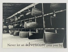 Never let an Adventure pass you by Banana Republic Postcard Advertising Unposted picture