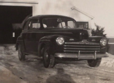 4T Photograph Artistic View Cool Old Car Automobile Snow  picture