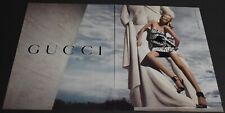 2008 Print Ad Sexy Long Legs Heels Art Gucci Blonde Hair Dress Style Fashion picture