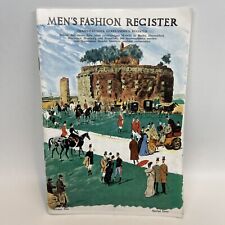 Vtg 1969 Mens Fashion Register Brioni Newsletter Magazine Designer Clothes picture