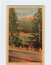 Postcard Mount Rainier from Pacific Highway Washington USA picture