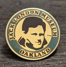 Jack London Museum Oakland Renowned Author Call Of The Wild Souvenir Lapel Pin picture