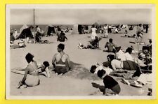 cpa Postcard FRANCE 14 - OUISTREHAM RIVA BELLA (Calvados) La Plage in 1948 picture
