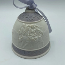 Vintage Lladro 1993 Holiday Porcelain Bell Ornament picture