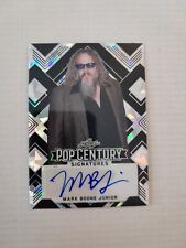 Mark Boone Junior /6 Crystal Black Ice Autograph Card 2022 Leaf Pop Century picture