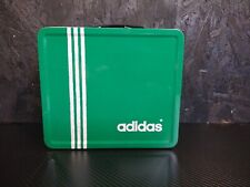 VINTAGE ADIDAS METAL LUNCHBOX Green picture