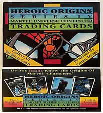 1988 Heroic Origins Comic Images Marvel Cards (You Pick Build/Complete Set) picture