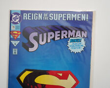 Superman Comic Book DC Comics Reign of the Supermen 78 Collector's Edition 1993 picture