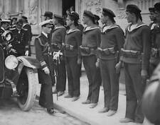 The Duke of York reviews Serbian honour guards, circa 1930 Old Historic Photo 1 picture