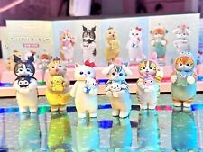 Mofusand x Sanrio Characters Capsule Toy Figure Complete Set of 6 Gacha picture