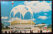 Vintage Postcard 1964 NY World's Fair, Johnson's Wax Pavilion, Corona Park, NY picture