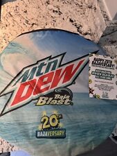 Mountain Dew Baja Blast 20th Bajaversary Windshield Shade Mtn Dew 2024 Limited picture
