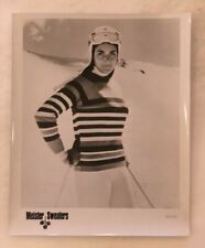 c 1970 Retro MEISTER SKI SWEATERs Chico 8 x 10 FASHION PHOTO Vintage picture