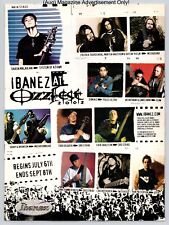 Ibanez Guitars At Ozzfest 2002 Promo 2002 Full Page Print Ad picture