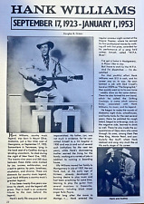 1978 Country Singer Hank Williams picture