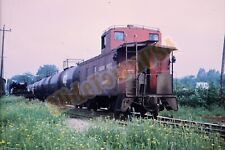 Vtg 1972 Train Slide 439075 Canadian Pacific Engine X6T127 picture
