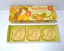 Vintage Avon Golden Beauties Hostess Fragranced Soaps Lady Retro Boxed Set picture