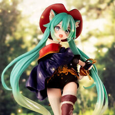 Anime Hatsune Miku Fairy Tale Wonderland Puss in Boots 20cm Model Toy Nobox picture