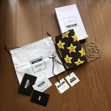 [GOOD] Moschino Super Mario Collaboration Wallet Folding Rare from Japan B1 picture