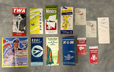 Lot of 13 1947 Airline Timetables/Brochure picture