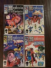 Mephisto vs #1 2 3 4 - Complete Set Fantastic Four Avengers X-Men Marvel Comics. picture