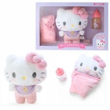 Sanrio Official Hello Kitty Baby Care Set Plush Toy Doll Character New picture