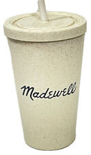 Madewell Cup With Straw Beige Fleck New picture