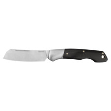 Kershaw Parley Folding Knife Black Canvas Micarta Handle Cleaver Plain KS4384 picture