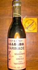 Vintage ALLEGRO MARINADE Creole Seasoning Bottle 15 yrs NEVER OPENED Prarie TN picture