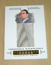 2023 Pieces Past Keepsake Edition authentic 5x7 SHOE relic Cristobal Balenciaga picture