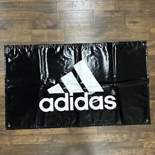 Adidas Black & White Vinyl Store Advertising Single Sided Wall Banner 56