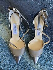 Jimmy Choo Silver Colored Heels Size 38 (stiletto, pumps) picture