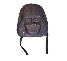 Loungefly Darth Vader Galaxy Backpack 3D Molded Helmet Star Wars Bag Stars Black picture