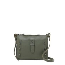 NWT Botkier Warren Woman's Leather Cross Body Military Green MSRP: $198.00 picture