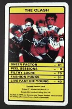 1 x card Music Punk band group The Clash - 1976 ≠ Q22 picture