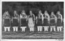 Zuni Indian Chorus Girls California 1950s OLD PHOTO picture