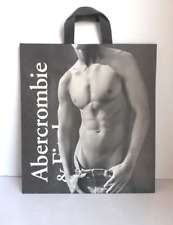 Abercrombie & Fitch A&F Model Vintage Shopping Paper Bag Cloth Handle 15