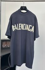Balenciaga Black Distressed Oversized T Shirt NWT LARGE/ XL  picture