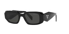 Prada Sunglasses PR17WS 1AB5S0 49mm Black / Dark Grey Lens picture