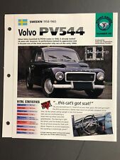 1958 - 1965 Volvo PV544 Coupe IMP 