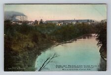 Ellwood City PA-Pennsylvania, Shelby Seamless Tube Plant, Vintage c1910 Postcard picture