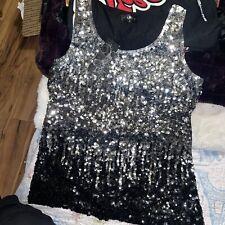 Maner  Woman’s Sequined Top In Large picture